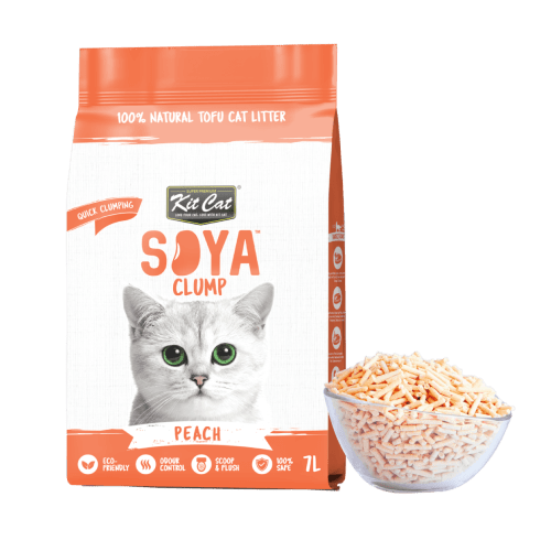 Kit Cat Arena Eco Soyaclump L Peach Comida Mascotas a Domicilio