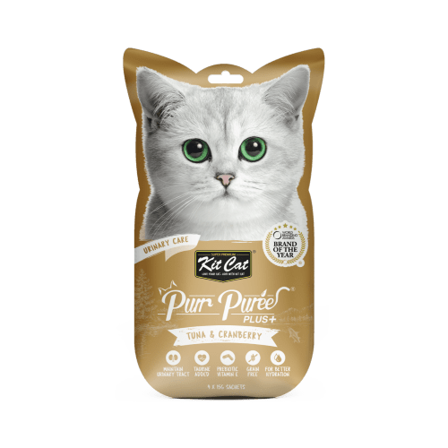 kit cat purrpureeplus atún urinary care