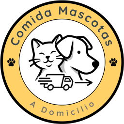 Logotipo de Comida Mascotas a Domicilio en el encabezado
