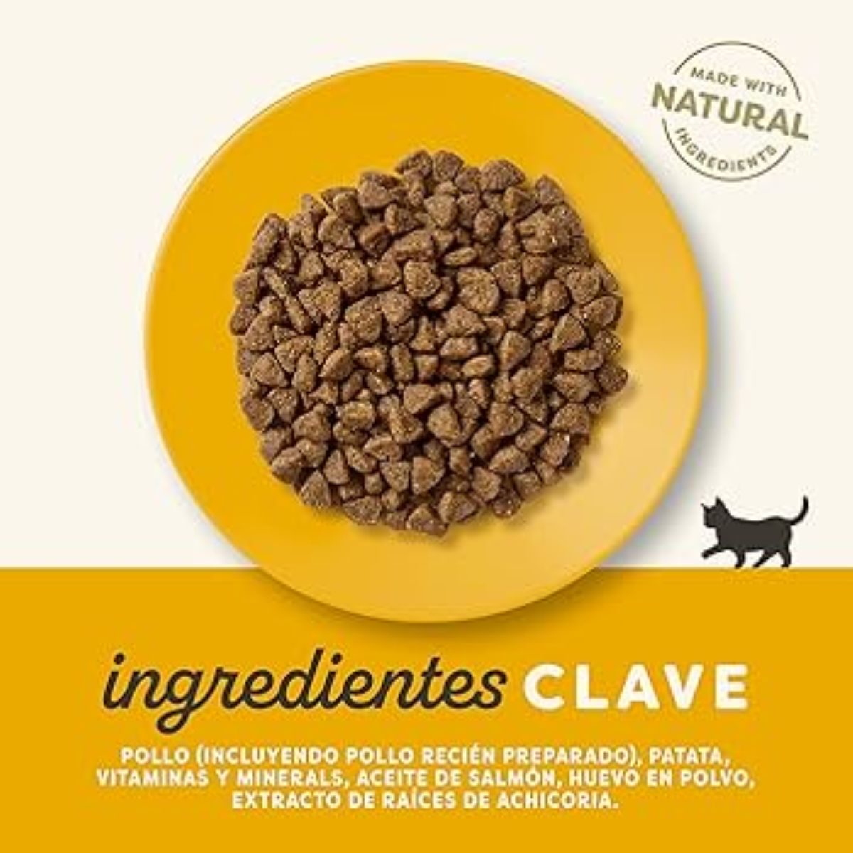 Ingredientes clave Applaws gatos adultos pollo (gráfico informativo)