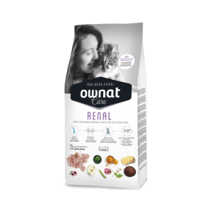 Pienso renal para gatos Ownat Care Renal 3 kg para apoyo de la función renal