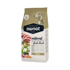 Ownat Classic Duck – pienso natural para perros con pato y alta palatabilidad