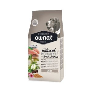 Ownat Classic Light – pienso natural light para perros con sobrepeso con carne fresca
