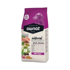 Ownat Classic Mini Adult – pienso natural para perros adultos de raza pequeña con carne fresca