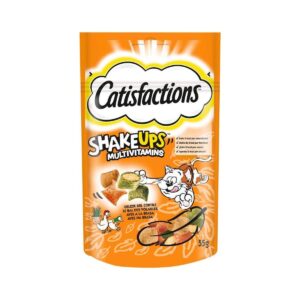 Catisfactions ShakeUps Multivitamins Aves a la Brasa 55 g para gatos